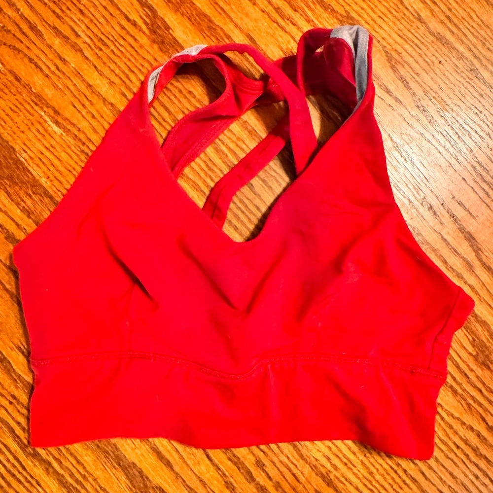 Born Primitive Vibrant Red Sports Bra